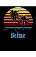 Belize: Beach Vacation Travel Planner and Journal (8 X 10)