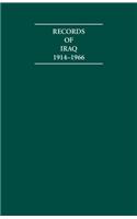 Records of Iraq 1914-1966 15 Volume Hardback Set