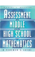 Assessment in Middle and High School Mathematics