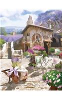 Behind the Lavendar Sketchbook: Sketch Pad Notebook(10 Old Country 150 Sketch)
