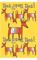 Bullet Journal Notebook for Dog Lovers, Red Dogs in a Row 1: 162 Numbered Pages with 150 Dot Grid Pages, 6 Index Pages and 2 Key Pages for Journaling, Writing, Planning and Doodling, for Women, Men, Kids, Easy