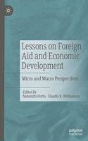 Lessons on Foreign Aid and Economic Development