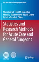 Statistics and Research Methods for Acute Care and General Surgeons