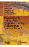 Proceedings of the 18th Asia Pacific Symposium on Intelligent and Evolutionary Systems - Volume 2