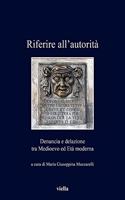 Riferire All'autorita