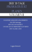 30 Tage Produktivität Planen - Volumen II