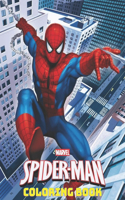 Marvel Spiderman Coloring Book: Book: 50+ Spider-man Illustrations for Boys & Girls Great Coloring Books for Kids Ages 4-8 and Any Fan of Spider Man
