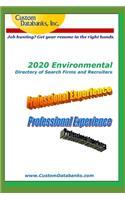 2020 Environmental Directory of Search Firms and Recruiters