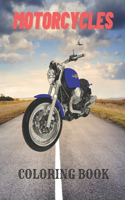Motorcycles Coloring Book