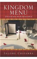 Kingdom Menu