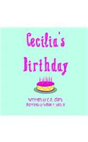 Cecilia's Birthday: Cecilia Series