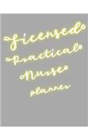 Licensed Practical Nurse Planner