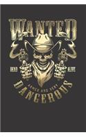 Wanted Veteran Military Notebook Journal