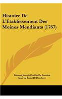 Histoire De L'Etablissement Des Moines Mendiants (1767)
