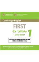 Cambridge English First for Schools 1 Audio CDs (2)