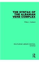 The Syntax of the Albanian Verb Complex