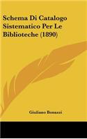Schema Di Catalogo Sistematico Per Le Biblioteche (1890)