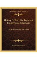 History Of The 121st Regiment Pennsylvania Volunteers