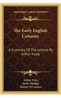 Early English Colonies