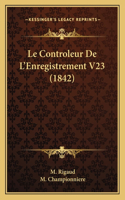 Controleur De L'Enregistrement V23 (1842)