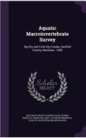 Aquatic Macroinvertebrate Survey