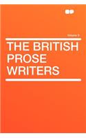 The British Prose Writers Volume 9