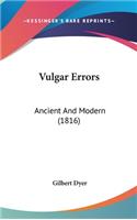 Vulgar Errors