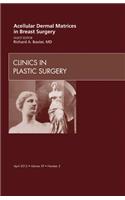 Acellular Dermal Matrices in Breast Surgery, an Issue of Clinics in Plastic Surgery