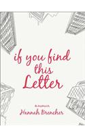 If You Find This Letter