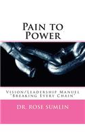 Pain to Power: Vision/Leadership Manuel