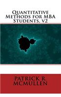 Quantitative Methods for MBA Students, v2