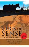 Lick of Sense - The Book