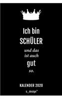 Kalender 2020 für Schüler