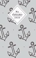 My Calendar 2020: Your Own Weekly, Monthly And Yearly Planner For 2020 With Beautiful Design