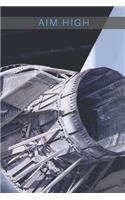 Airplane Fighter Jet Engines Aim High Collection Travel Lined Journal, Volume 16, College Ruled Notebook, Softcover Writing Notepad Gift, 120 Pages: (16 Volume)