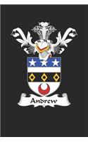 Andrew: Andrew Coat of Arms and Family Crest Notebook Journal (6 x 9 - 100 pages)