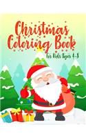 Christmas Coloring Book for Kids Ages 4-8