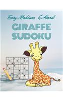 Easy, Medium & Hard GIRAFFE SUDOKU
