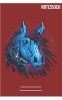 Notizbuch Pferd: A5 Notebook - 111 Seiten - Extra Kalender 2020 - Einzigartig - Dotgrid - Dotted - Punktraster - Geschenk - Geschenkidee