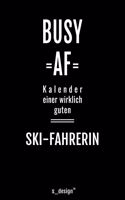 Kalender 2020 für Ski-Fahrer / Ski-Fahrerin