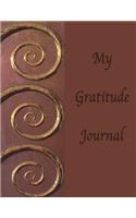 My Gratitude Journal: Dot Grid Journal Notebook: Soft cover, 110 pages 8.5x11