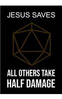 RPG Grid Paper Composition Book
