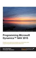 Programming Microsoft Dynamics(TM) NAV 2015