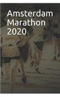 Amsterdam Marathon 2020: Blank Lined Journal
