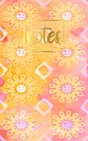 Notes: Water Color Cover Design Composition Notebook College Ruled 6x9 for School. Journal, Diary, Planner
