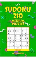 SUDOKU 210 Medium Puzzles