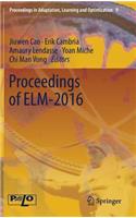 Proceedings of Elm-2016