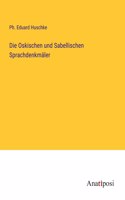 Oskischen und Sabellischen Sprachdenkmäler