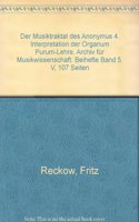 Der Musiktraktat Des Anonymus 4. Teil 2