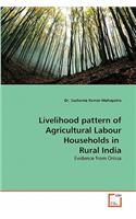 Livelihood pattern of Agricultural Labour Households in Rural India